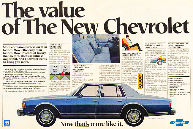 1977 Chevrolet 13